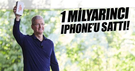 1­ ­m­i­l­y­a­r­ı­n­c­ı­ ­i­P­h­o­n­e­ ­s­a­t­ı­l­d­ı­